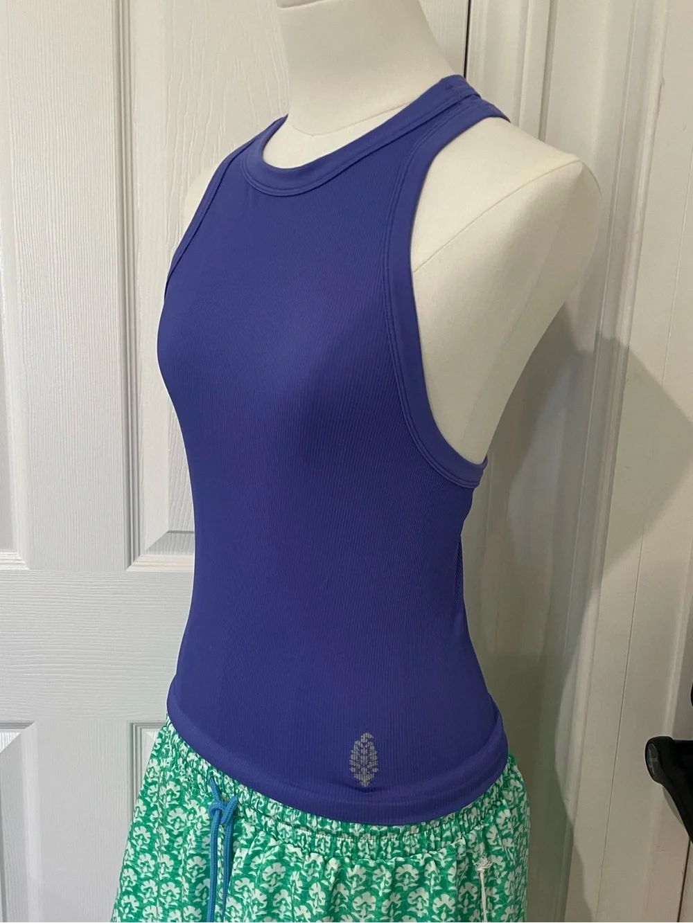 NWT- Free People Movement- Racerback Ribbed Tank Top- Women’s M/L